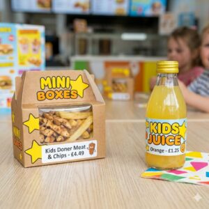 Kids Doner Meat & Chips